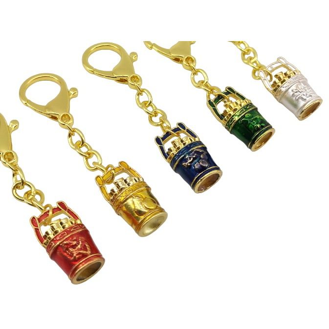 Buckets Of Gold and Good Fortune Amulet Keychain