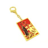 Scholar With Eagle Amulet Keychain