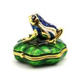 Money Frog In Lilypad