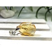 Citrine Carp Crystal Crystal Pendant 1