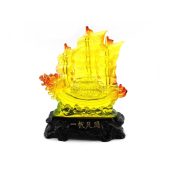 Colorful Feng Shui Dragon Wealth Ship 1