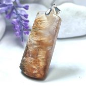 Exquisite Rutilated Quartz Crystal Pendant 1