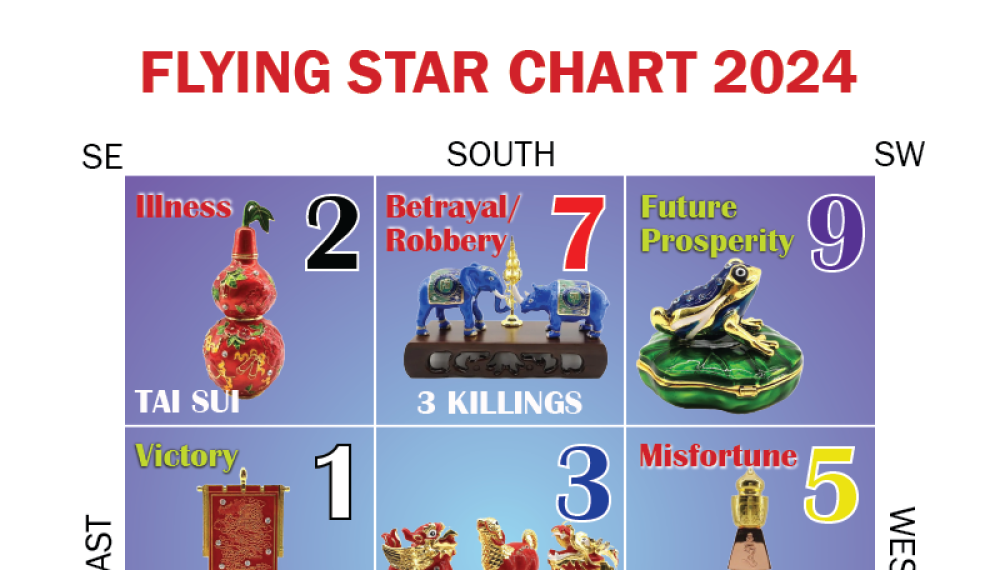 Feng Shui Flying Stars 2024