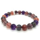 Top Grade Super Seven Gemstone Bracelet (8.6mm) 1