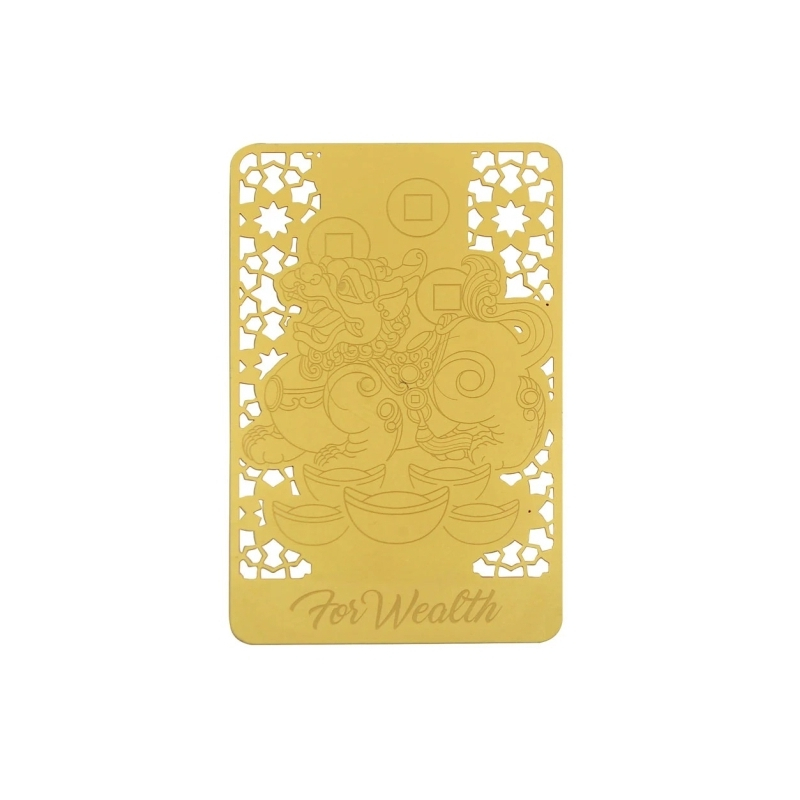Wealth Talisman Gold Card