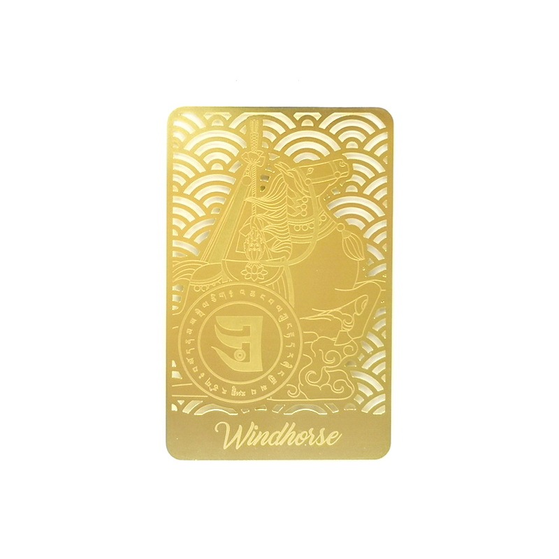 Windhorse Gold Card for Success Luck 2