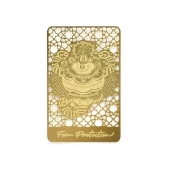 Dorje Drolo Scorpion Gold Talisman Card