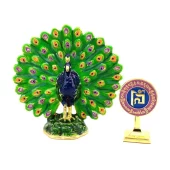 Magic Peacock with Anti-Burglary Plaque