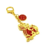 Big Auspicious Pi Yao Amulet Keychain