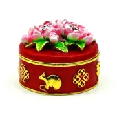 Peach Blossom Peony Love Box