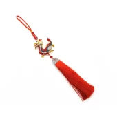 Bejeweled Feng Shui Dragon Tassel