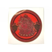 Black Scorpion Dorje Drollo Window Sticker
