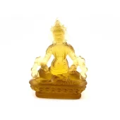 Liuli Yellow Mini Dzambhala Wealth God
