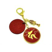 Ksiddigarbha Fireball Amulet Keychain