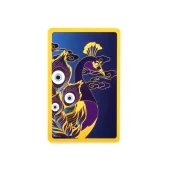 Magic Peacock Card